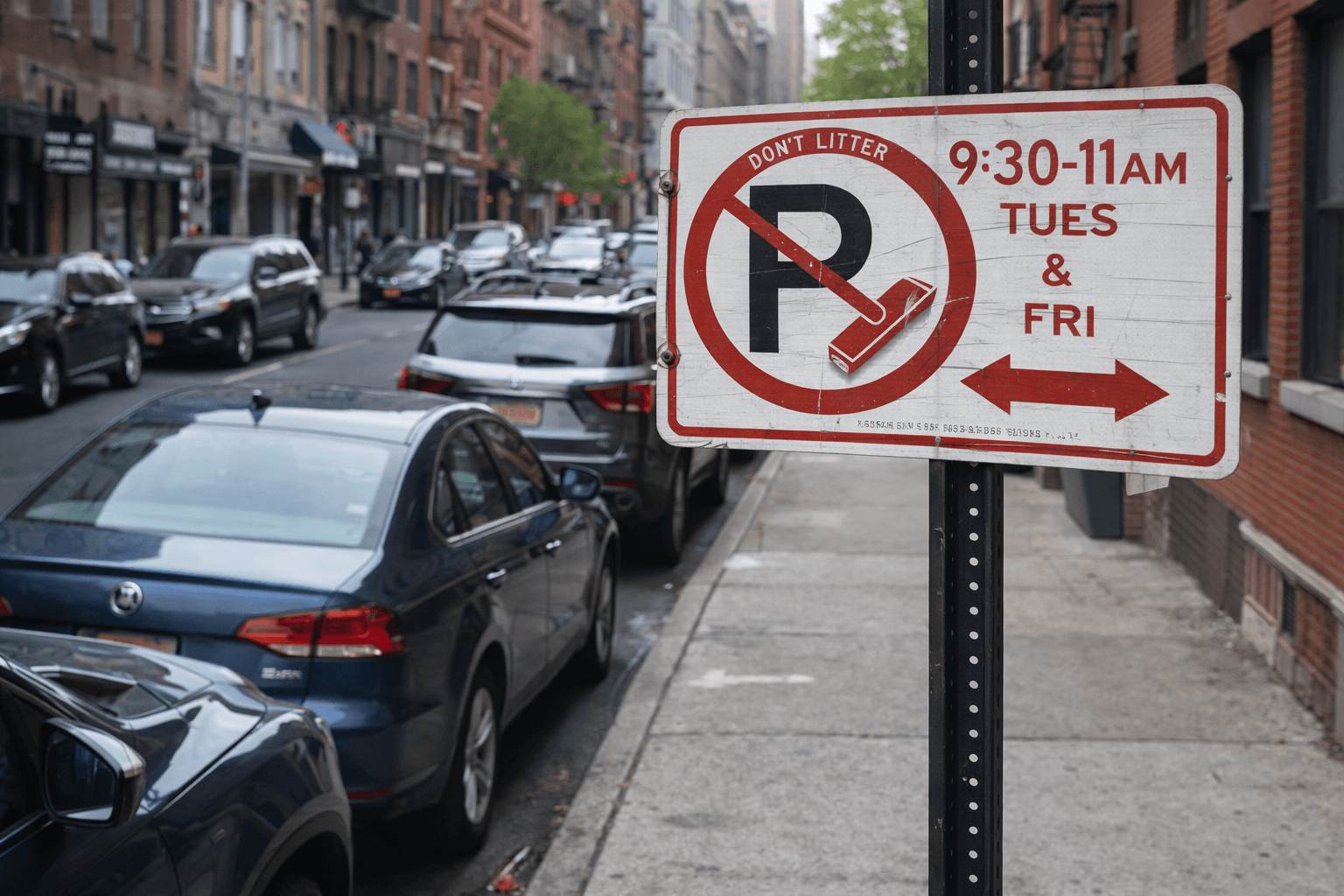What are alternate side parking rules in NYC