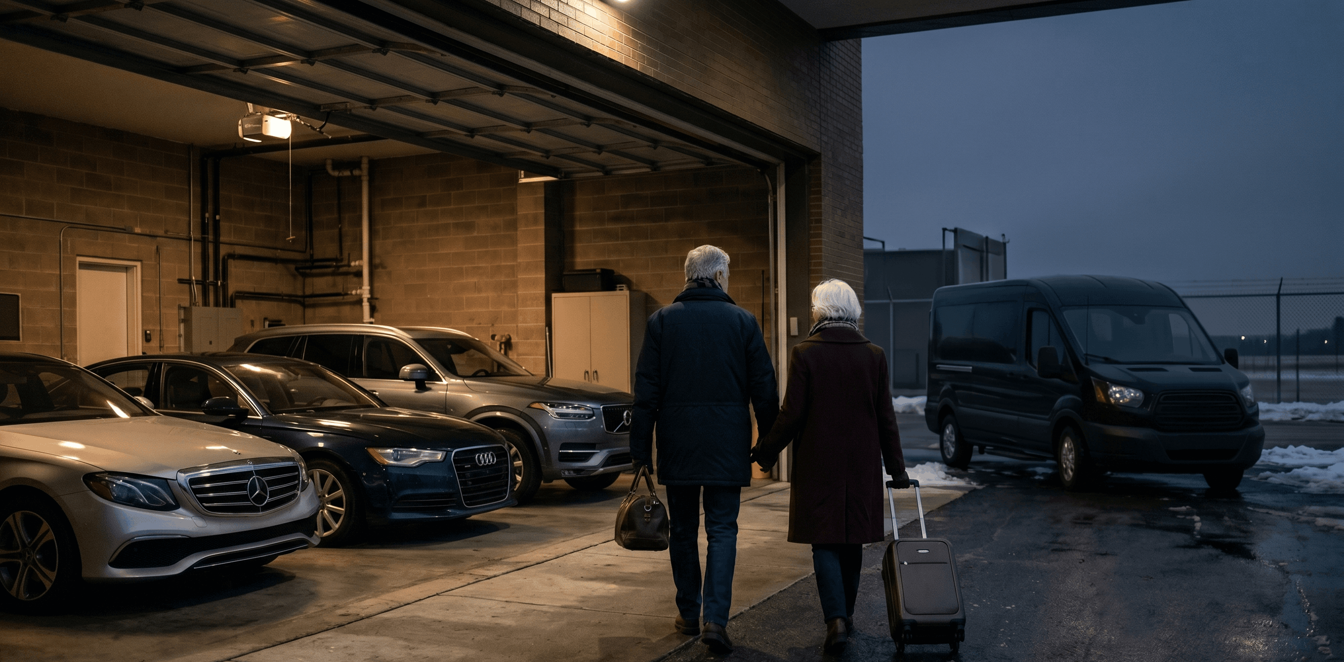best parking for seniors near O'Hare