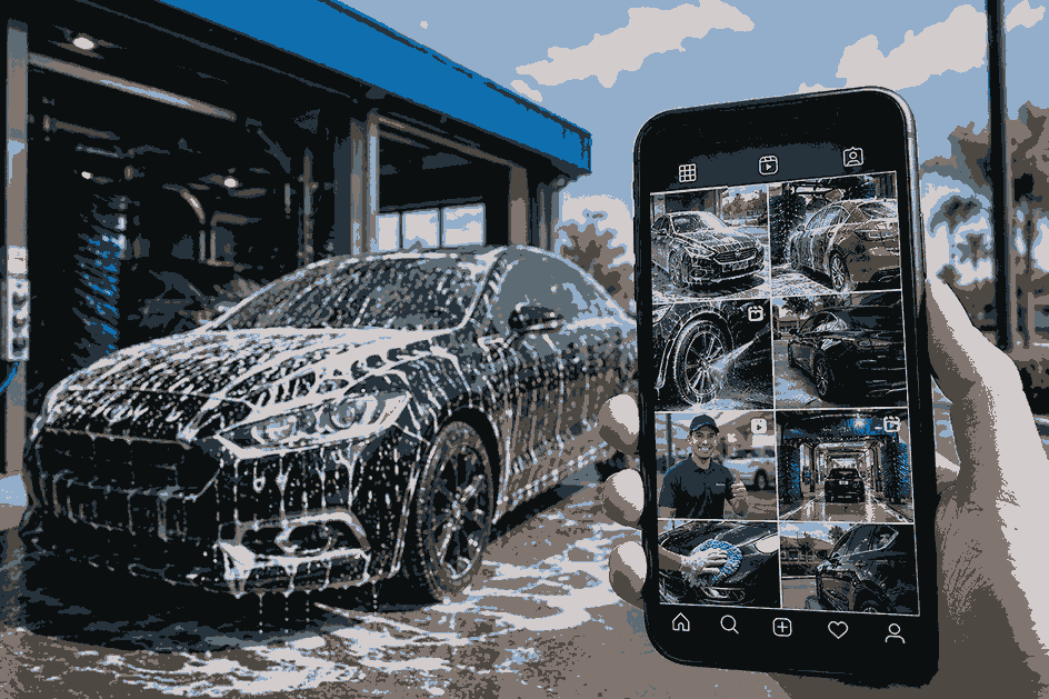 Social media marketing for car wash operators    