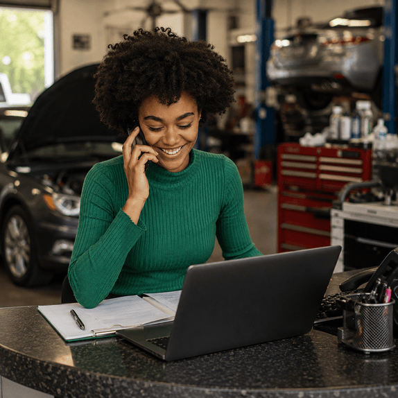 ai receptionist for auto repair shops