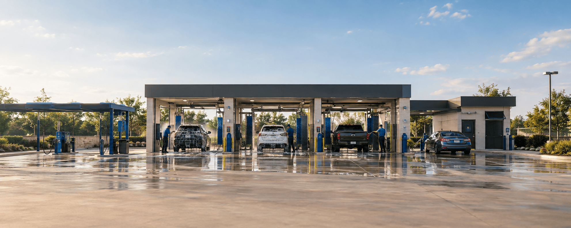 States where car wash businesses are growing the fastest