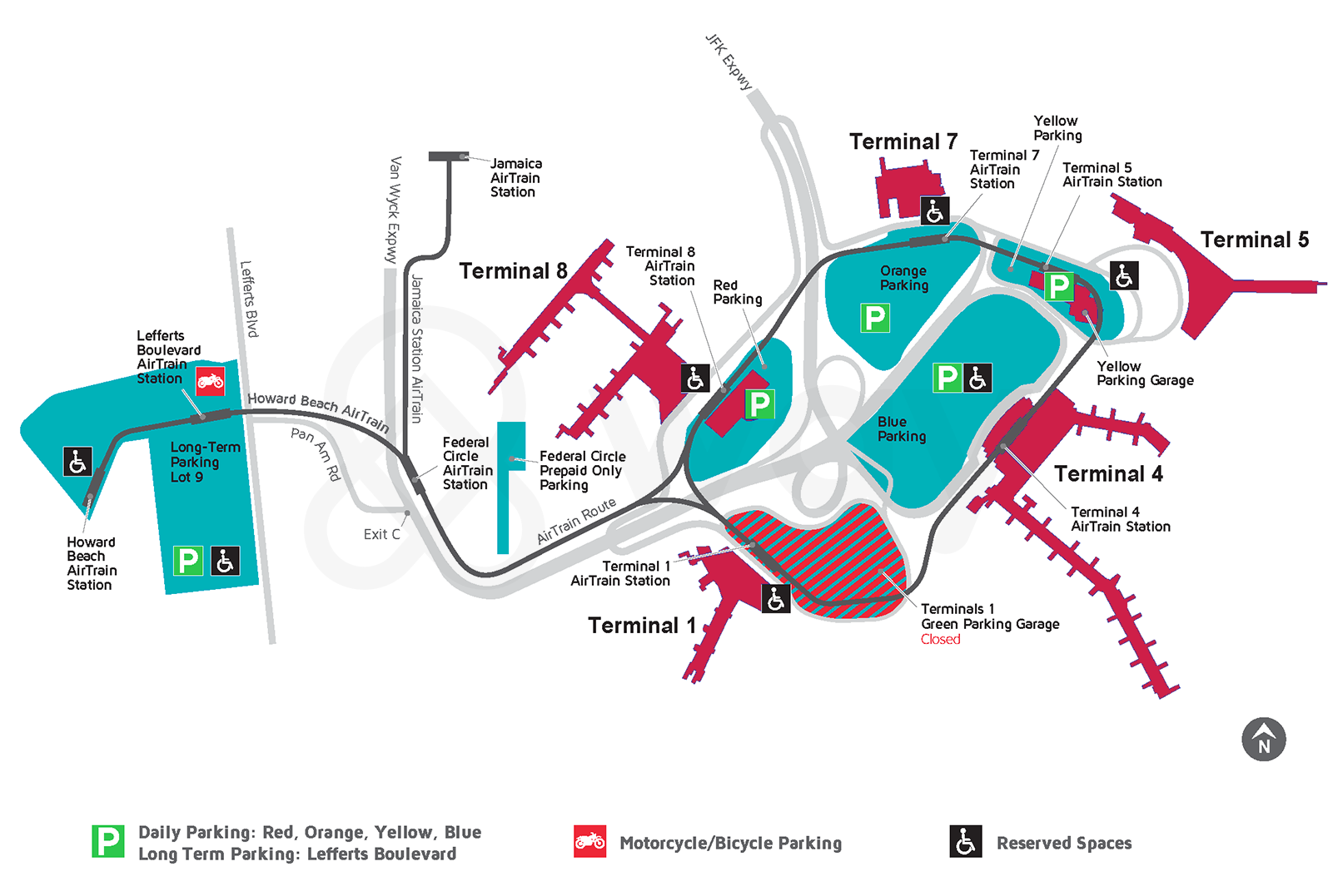 JFK Terminal Map