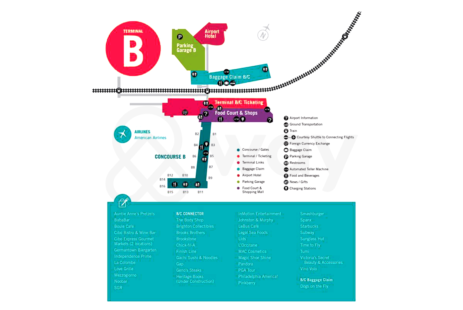 Philadelphia Airport Terminal B