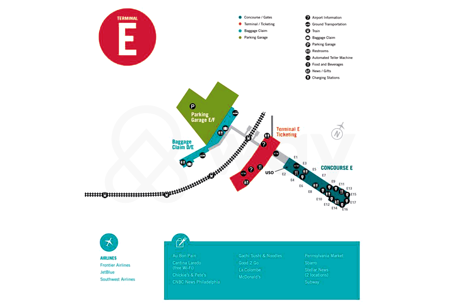 Philadelphia Airport Terminal E