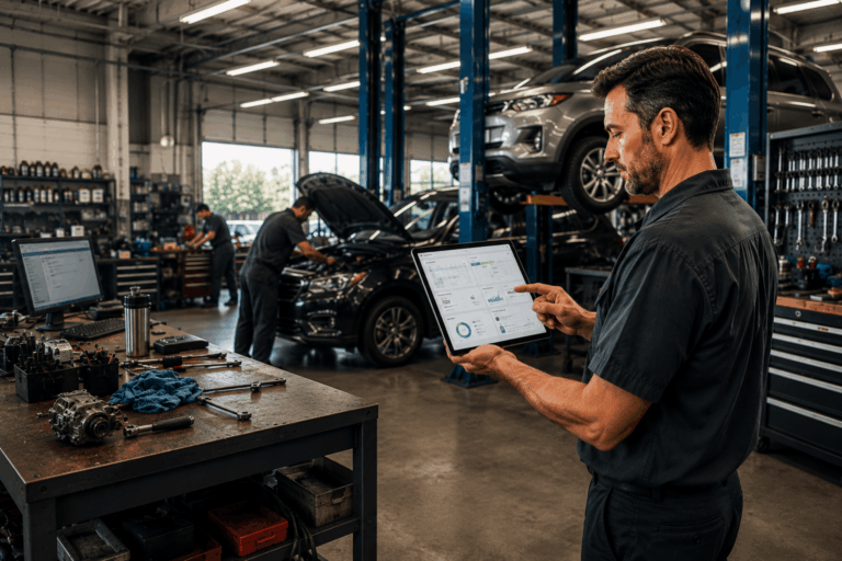 How does mechanic shop software help independent shops?
