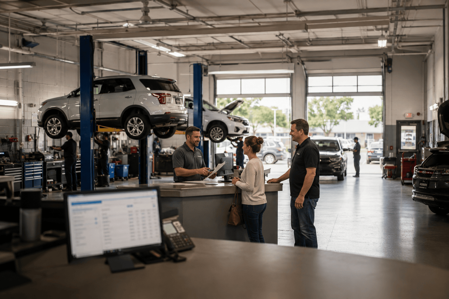 How shop management software handles labor rates