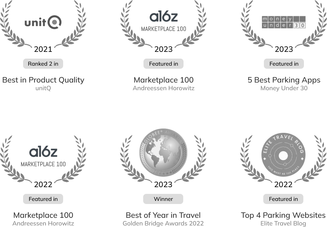 Our Parking Partners logos