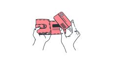 Credit card illustration