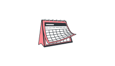 Calendar illustration