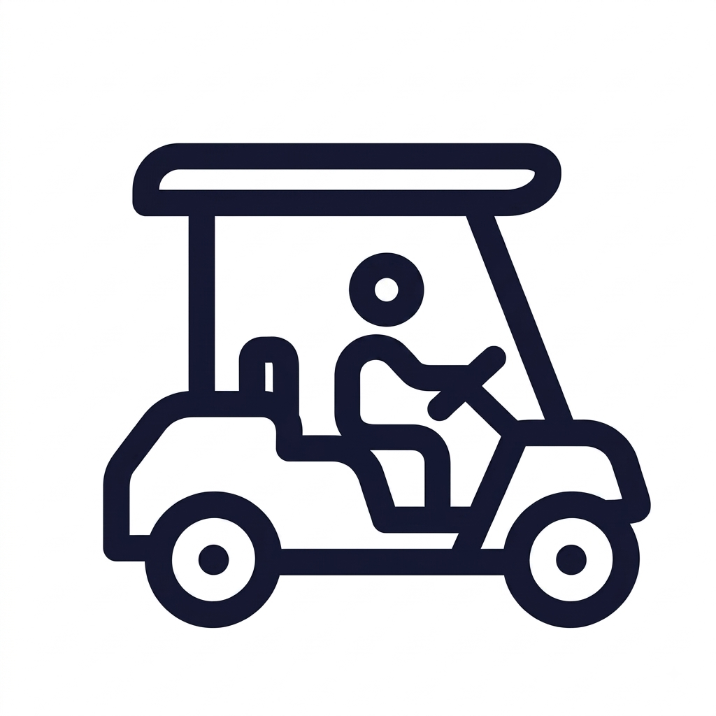 Paid Golf Cart Available