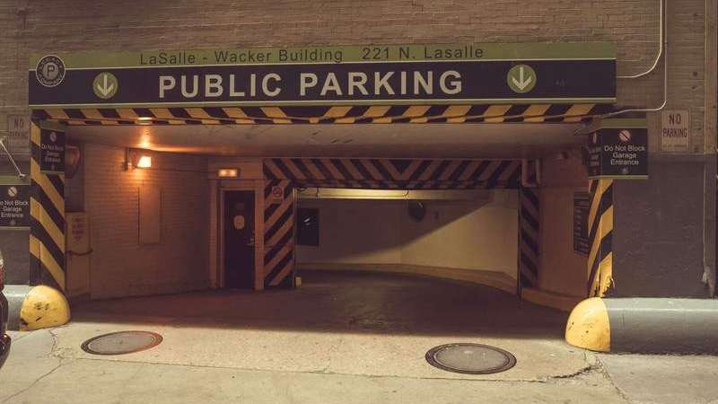 LaSalle_ Wacker Building_ 221 N La Salle St  Garage