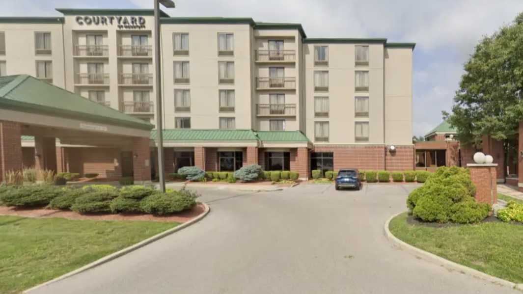 310 South College Ave_Courtyard Bloomington Parking