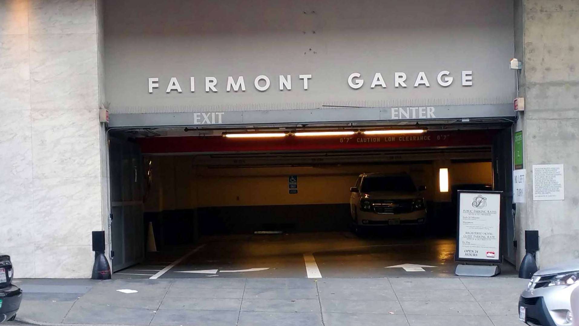 Fairmont SF - 815 Powell St Garage