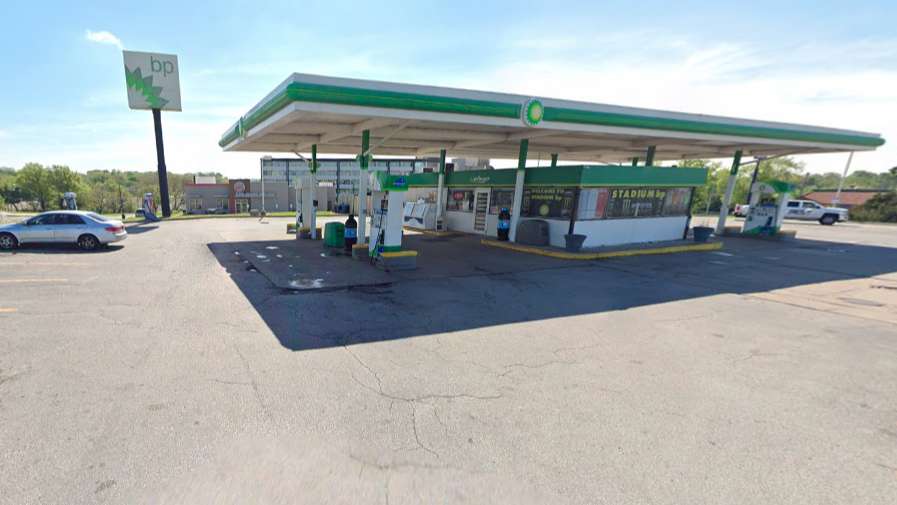 BP Gas Station - 4009 Blue Ridge Cutoff Parking