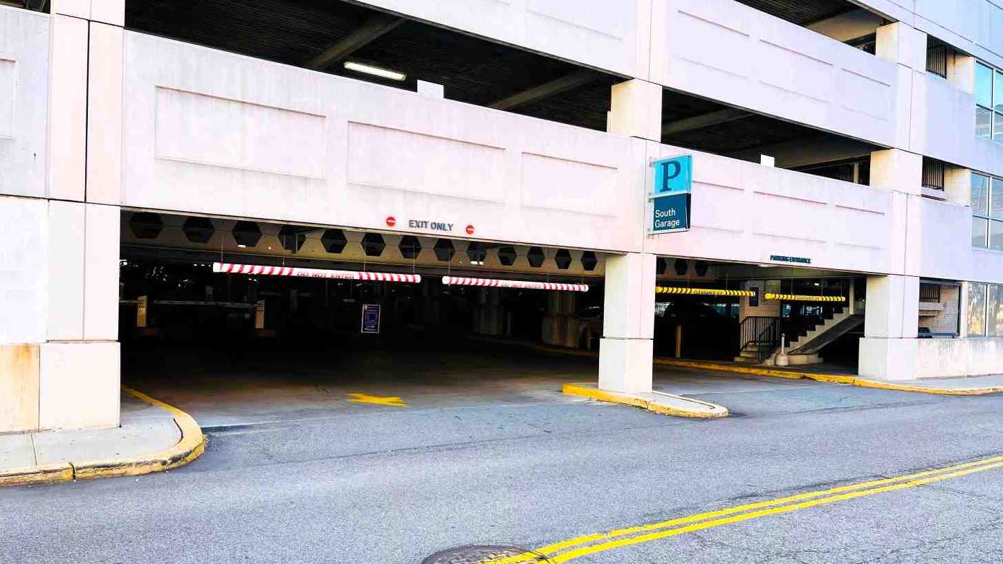 2 Mall Dr. East (479 Rear Washington Blvd.)  Newport South Garage