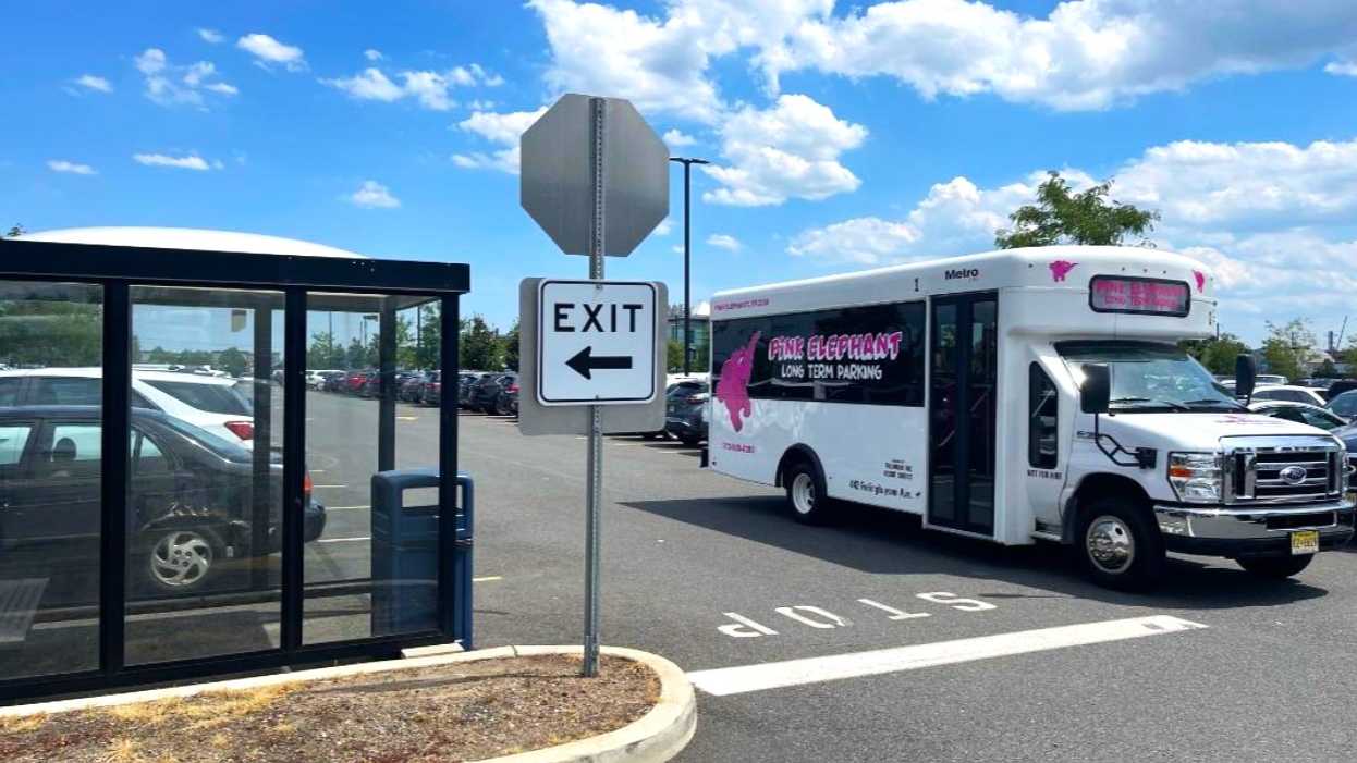 Pink Elephant Cape Liberty Cruise Port Parking