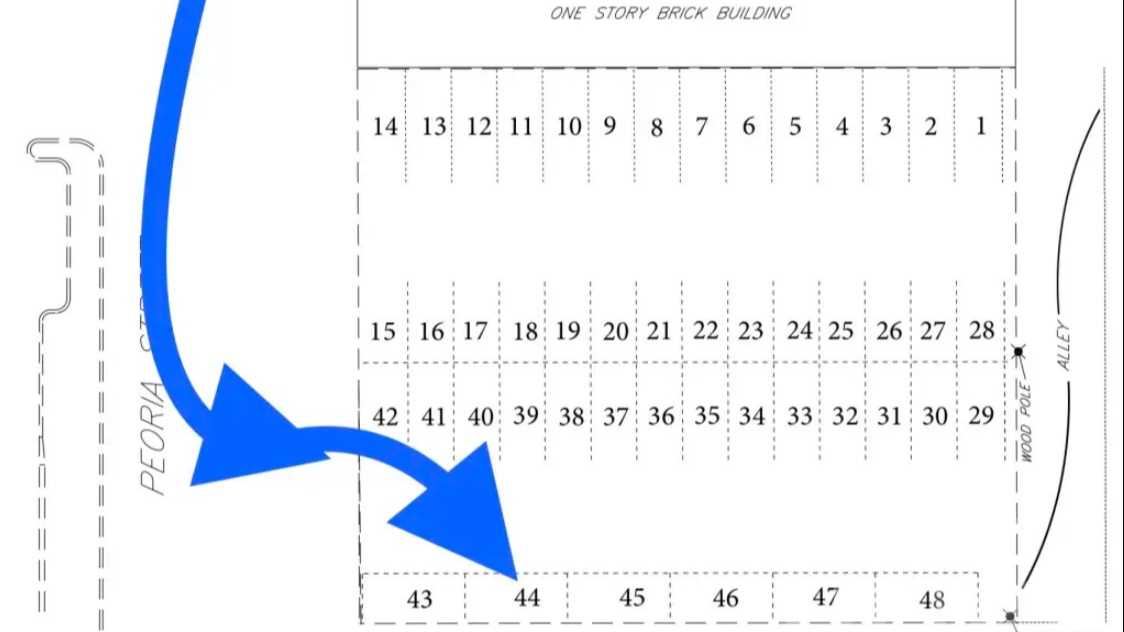 411 S Peoria St. - Spot #44