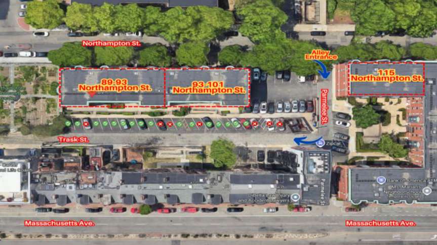115 Northampton St. (89-93 Northampton St.) - Parmelee Ct Spots