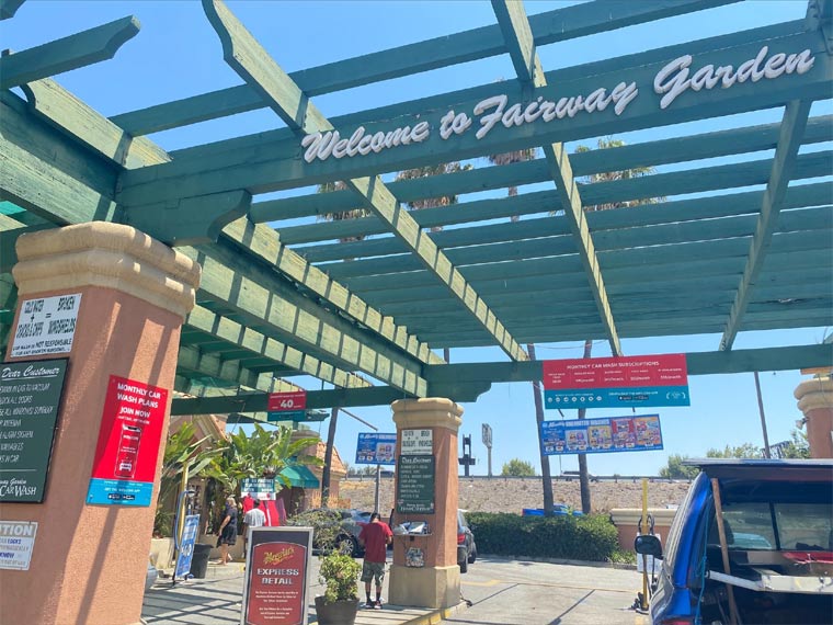Fairway Garden Car Wash - Walnut