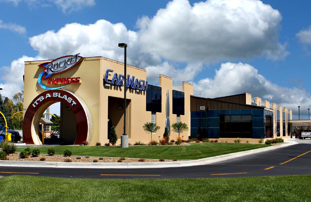Rocket Express Car Wash - 1122 Blue Lakes Blvd N