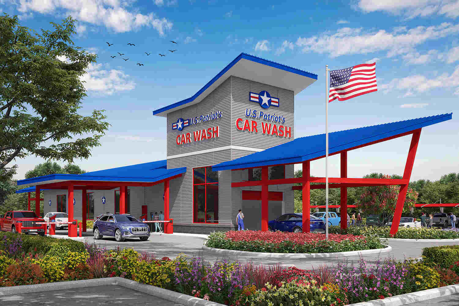 U.S. Patriot's Car Wash - Texas