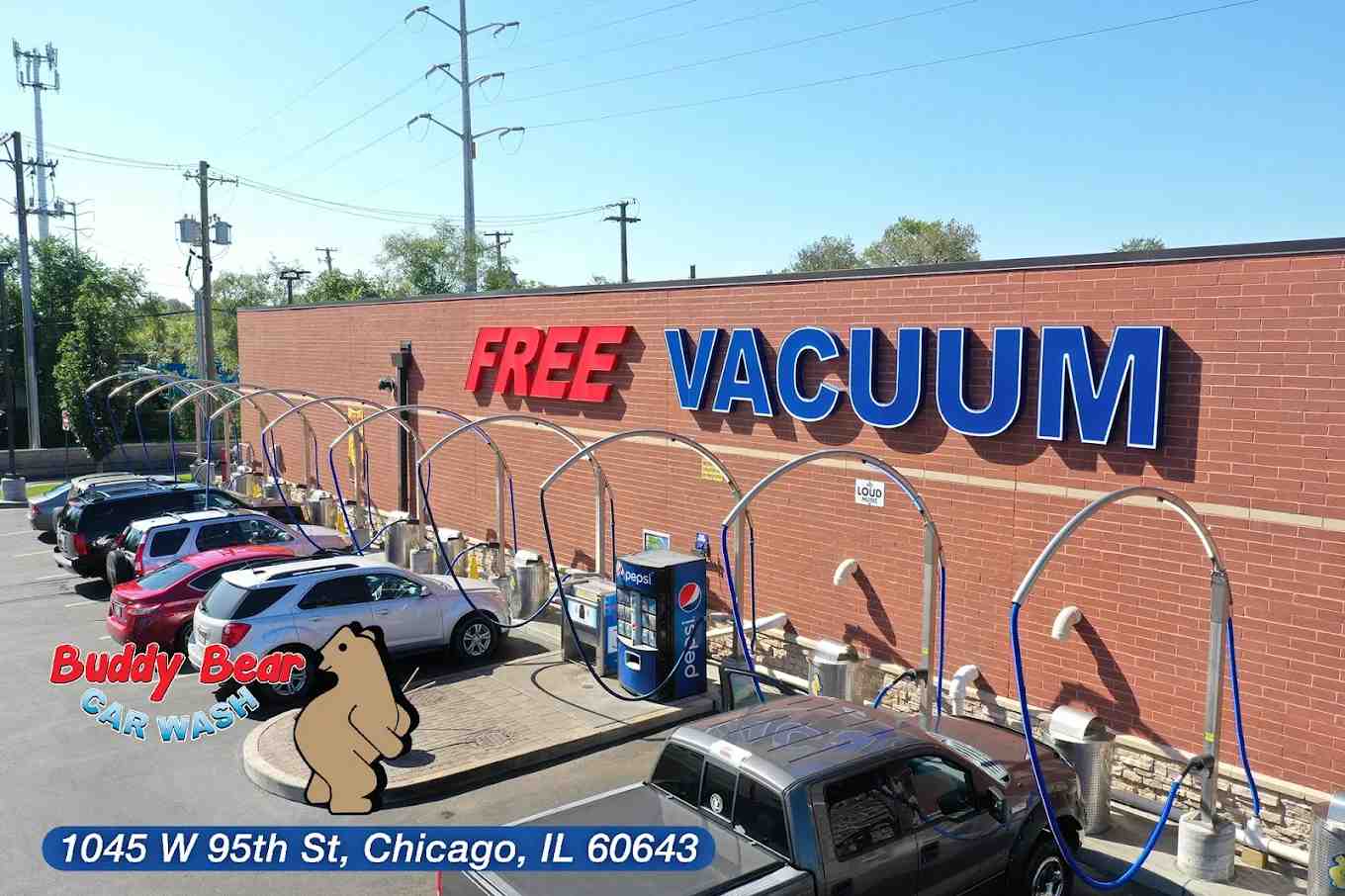 Buddy Bear Carwash - 1045 W. 95th St.