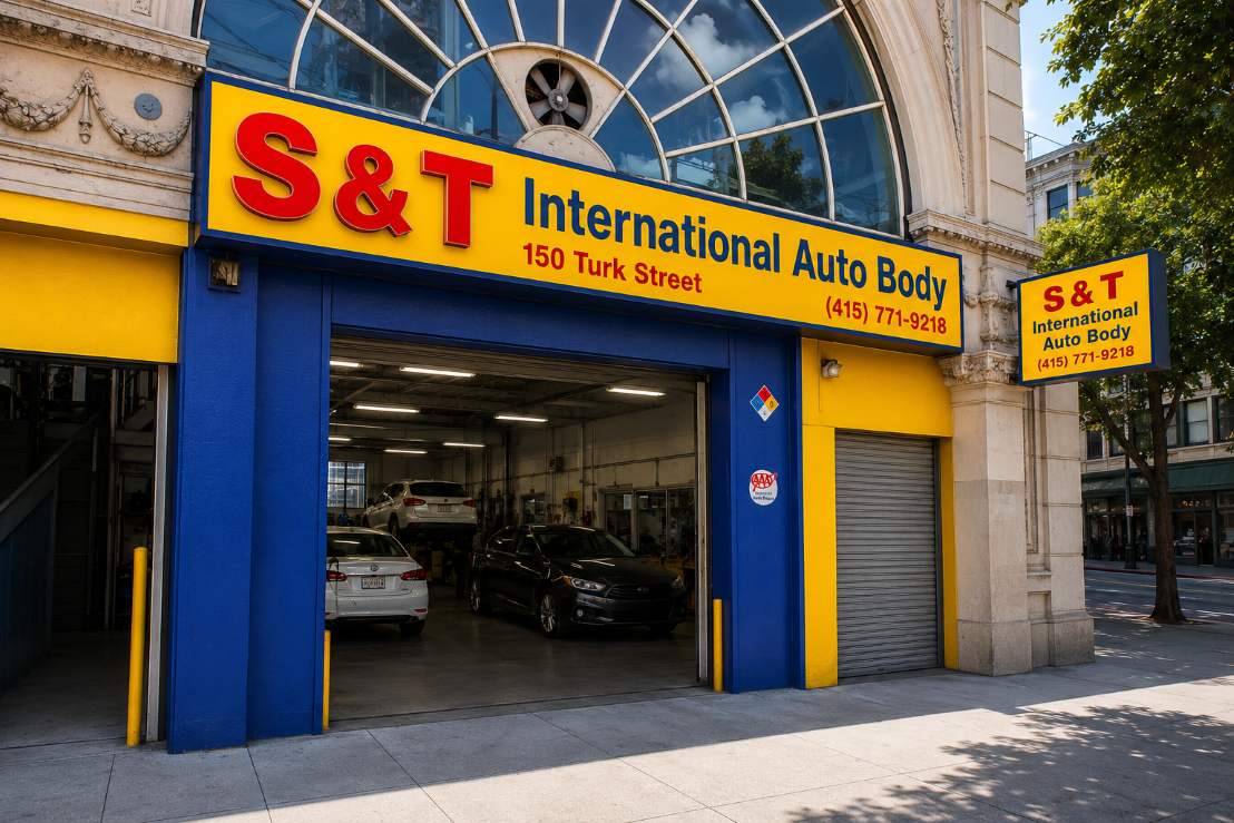 S&T International Auto Body - San Francisco