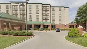 310 South College Ave_Courtyard Bloomington Parking