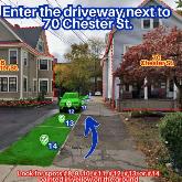 70 Chester St - Spots #8, 9, 10, 11, 12, 13 or 14 Only
