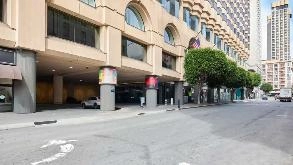 Photo of 55 Cyril Magnin St.  Parc 55 Hotel parking spot, located 4.0 mi from Near August Hall in