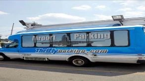 Find Parking Spot in Thrifty Airport  Parking Garage