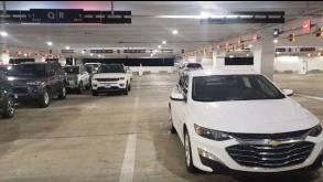 Find Parking Spot in SP Plus Chicago O'Hare Airport Multi-Modal Facility Parking Garage
