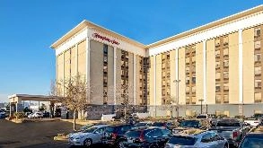 Find Parking Spot in VIP  at Hampton Inn Boston Logan Airport Parking Garage