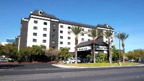 Find Parking Spot in Embassy Suites by Hilton LAS Airport   Parking Garage