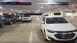 Find Parking Spot in SP Plus Chicago O'Hare Airport Multi-Modal Facility Parking Garage