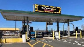 Find Parking Spot in The  Spot Haynes EWR Airport Parking Garage