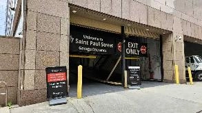 Photo of 111 E Fayette St. (7th Saint Paul St.) - Garage spot, located 4.0 mi from Near Crazy John's in