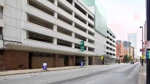 Photo of 222 W 7th St Garage spot, located 0.6 mi from Near The Bagelry in