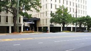 Photo of (PA) NORTHSIDE-SPHERE - BLUE GARAGE spot, located 1.9 mi from Near Sandy Springs Performing Arts Center in
