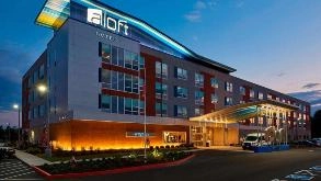 Find Parking Spot in Aloft Cleveland Airport Parking Garage