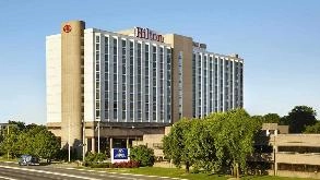 Find Parking Spot in Hilton Hotel Newark Airport  (Rooftop) Parking Garage