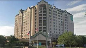 Find Parking Spot in Embassy Suites by Hilton Dallas DFW North Airport  Parking Garage