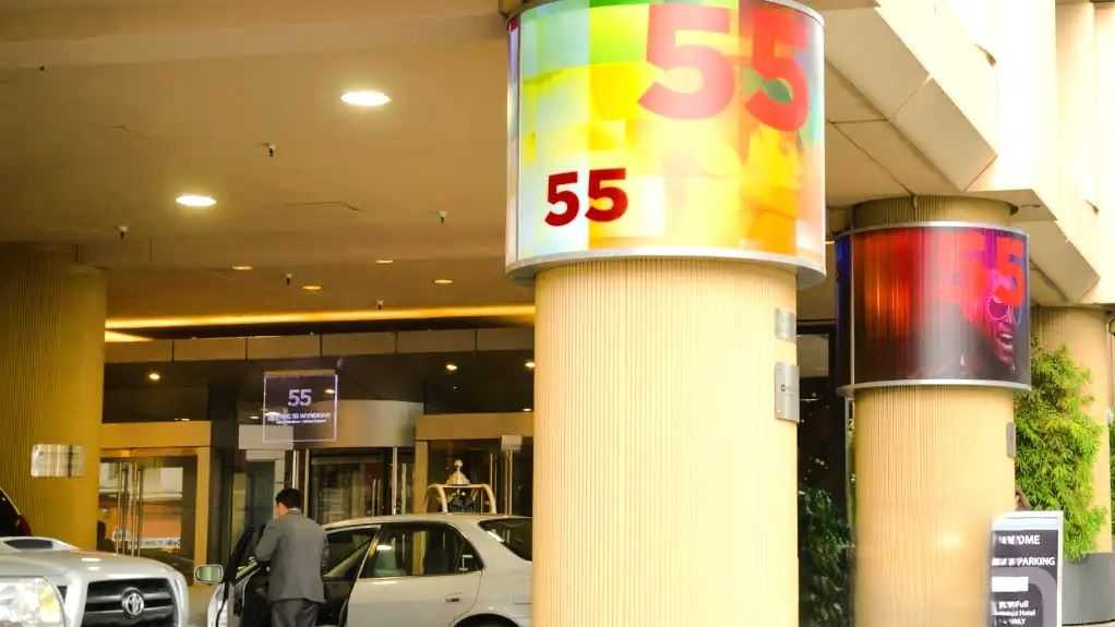 55 Cyril Magnin St.  Parc 55 Hotel parking