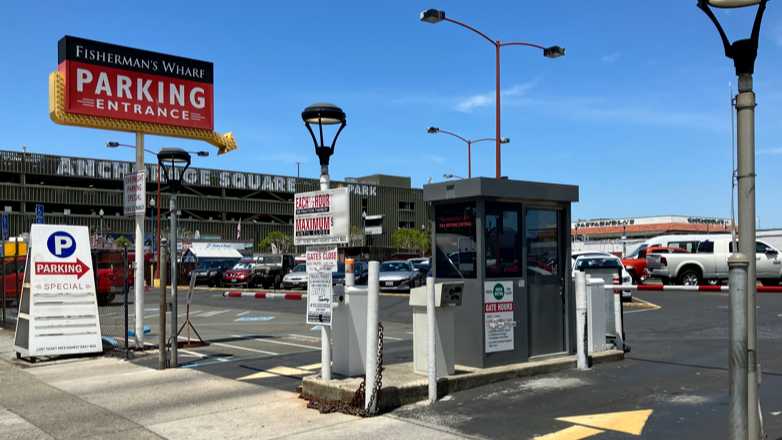 Fisherman's Wharf 452 Beach Street Garage Parking, SF Way