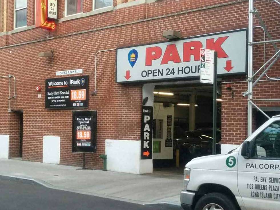 Reserve 59 ALLEN STREET GARAGE CORP Parking Book and Save