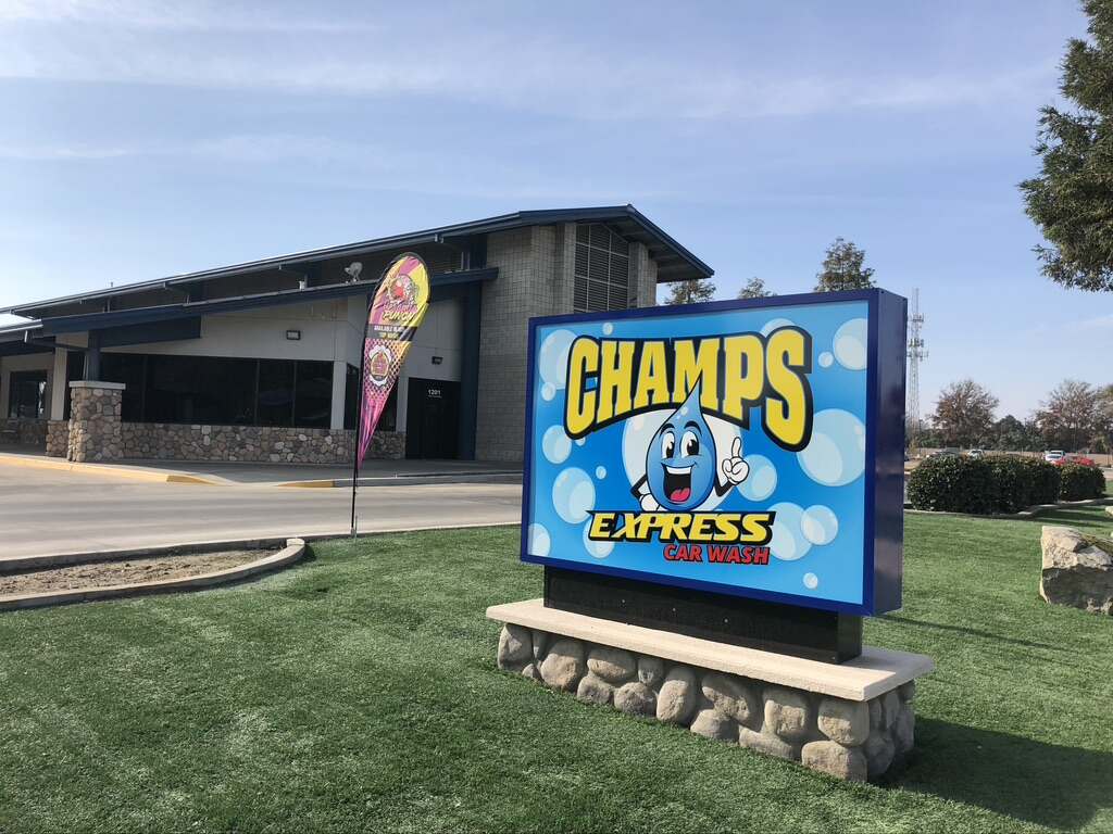 Car Wash at Champs Express Car Wash Visalia, CA