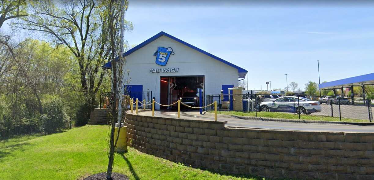 Car Wash at Take 5 Car Wash 073 LebanonMain, Lebanon,TN for 3.99