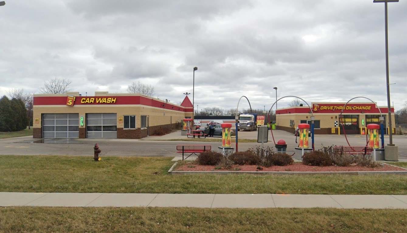 Car Wash at Take 5 Take 5 Carwash 498, Oak Creek,WI for 3.99