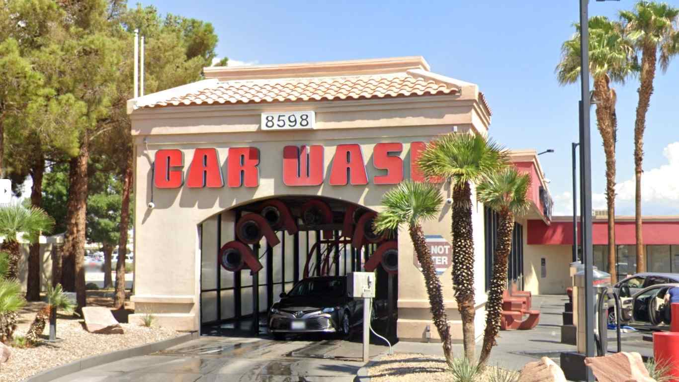 Car Wash at Terrible Herbst Car Wash 8598 W Lake Mead Blvd, Las Vegas,NV
